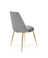 Chaises de salle à manger en velours moderne