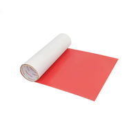 Ruban d'étiquette autocollant personnalisé 5557 5558 5559 auto-adhésif blanc rouge contact avec l'eau étiquette d'indication chimique