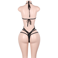 Ensembles de Lingerie Transparente pour Adultes : Combinaisons String, Jarretelles et Vêtements de Danse Exotique pour Pole Dance