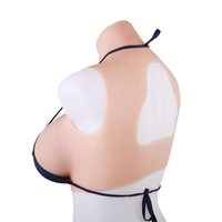 Neuartige Produkte: Die Realistischste G-Cup Tragbare Brustform, Halber Körper Busen für Crossdresser, Tragbare Brustprothese