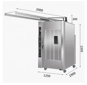 Horno <span class=keywords><strong>de</strong></span> gas grande <span class=keywords><strong>de</strong></span> doble cabezal para asar cerdos, patos, pollos y <span class=keywords><strong>costillas</strong></span> <span class=keywords><strong>de</strong></span> <span class=keywords><strong>cerdo</strong></span> a la brasa, para obtener un producto crujiente. - Product Image 5