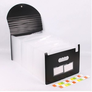 Cầu Vồng 25 túi A4 Kích thước mở rộng tập tin hộp PP nhựa accordion thư mục lưu trữ tài liệu túi phân loại tập tin nộp hồ sơ - Product Image 5