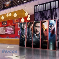 Affiche numérique BESCAN écran Led affichage Led P2.5 P3 affiche de miroir mobile écran d'affichage Led écran led de sol pour la publicité