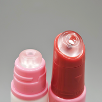 Tubes à Rouge à Lèvres Cosméétiques à Presser de 5-20ml avec Tête en Silicone, Tubes à Baume, Bouchon Personnalisé
