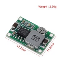 Modul Ultra Kecil DC DC Step-Down untuk Catu Daya Pesawat & Mobil Model Mini360 LM2596