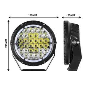 7 pulgadas 70W 6000K-6500K Foco Led <span class=keywords><strong>4x4</strong></span> 7 "Atv Luces Led 7 pulgadas Led <span class=keywords><strong>4x4</strong></span> Luz de conducción Led luces de carretera - Product Image 3