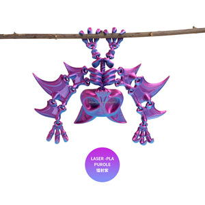 Nuevos Artículos Impresos en 3D que Brillan en la Oscuridad TK CatAvenger, Manualidades de Plástico con Temática de Animales y Dinosaurios con Bat King para Fans - Product Image 3