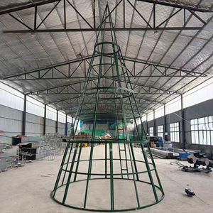 Factory-direct Supply Wholesale Large Outdoor Wrought Iron <b>Christmas</b> Tree Frames Model 007 <b>China</b> Origin - Product Image 1