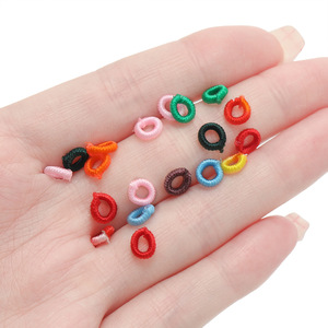 Colorful <b>Braided</b> Rope Rings Small Diy Jewelry <b>Accessories</b> For Bracelet Making Hand Knitting Craft Supplies - Product Image 3