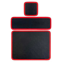 Tapis organisateur d'outils magnétique flexible antidérapant pour réparation automobile, pour vis, boulons, clés et outil de ramassage magnétique télescopique