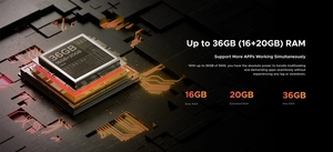 Nouveau téléphone robuste <span class=keywords><strong>DOOGEE</strong></span> <span class=keywords><strong>V</strong></span> Max Plus 2024, 22000 mAh, 36 Go (16+20), 512 Go, appareil photo 200 MP, écran 6,58 pouces 120 Hz, Dimensity 7050, Android 14 - Product Image 5