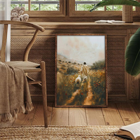 Affiche sur toile non encadrée de Jésus-Christ, peinture murale, décoration chrétienne pour la maison, salon, chambre à coucher, salle de bain, bureau, couloir, cuisine
