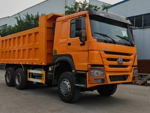 6-cylinder 6.2-meter cargo bed 8x4 mining truck <b>12</b>-wheel dump truck 31-40 tons Weichai diesel engine left-turn dump truck - Product Image 2