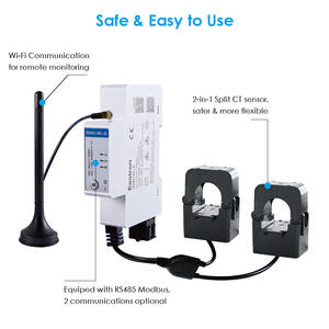 Compteur d'énergie intelligent Eastron SEM1-WL-2L à double canal, surveillance à distance, classe 1, solution <span class=keywords><strong>de</strong></span> surveillance <span class=keywords><strong>de</strong></span> l'énergie, compteur d'énergie Wifi - Product Image 2