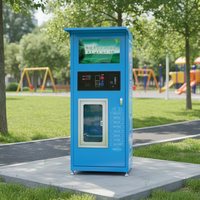 Máquina Expendedora de Agua Purificada de Autoservicio para Exteriores de 400 GPD/800 GPD con Función de Embolsado Automático para la Comunidad