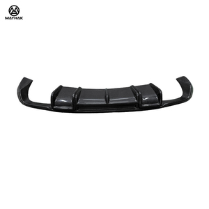 Diffusore Posteriore in Vera Fibra di Carbonio Stile RS per <span class=keywords><strong>Audi</strong></span> <span class=keywords><strong>A3</strong></span> Sline S3 8V Sedan <span class=keywords><strong>Sportback</strong></span> 2014-2016 - Product Image 3
