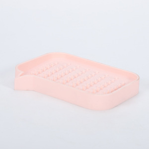 Silicone Soap Dish Rectangular Drainable For Bathroom Shower Use - Product Image 5