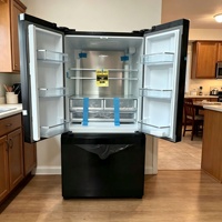 Refrigerador Ultra Grande 804L, 110V 60Hz, Refrigerador Francés de Tres Puertas, Sin Escarcha, Inverter, para América del Norte y Latinoamérica, Venta al Por Mayor, UL
