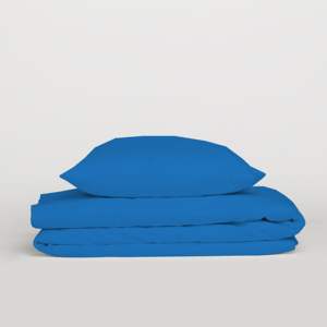 Juego de Funda Nórdica 100% Algodón Color Avio Italiano Queen 250x200cm - Product Image 1