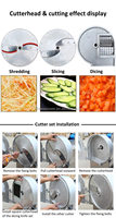 RVS aardappel-, fruit- en groentesnijder en -snijmachine, spinazie-groentesnijmachine