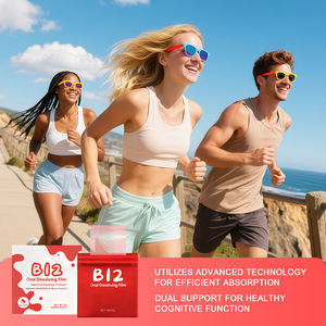 ויטה-האל ויטמין <span class=keywords><strong>B12</strong></span> רצועות סרט נוזליות מהירות המסתה לשימוש אוראלי למבוגרים - משפרות חסינות - Product Image 2