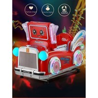 Vente directe d'usine nouvelle machine de balançoire de voiture classique pour enfants voiture à bascule à pièces équipement d'amusement Kidie Ride