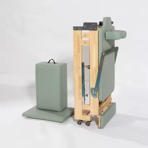 Promoción YUXING marrón Premium madera de roble duradero portátil plegable Pilates Equipo de Estudio - Product Image 2
