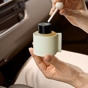 Deodorante per auto aromaterapia vetro portatile per auto <span class=keywords><strong>diffusore</strong></span> di olio essenziale di aromaterapia per purificare gli <span class=keywords><strong>odori</strong></span> - Product Image 5