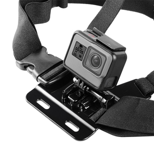 Correa de Pecho con Acabado Satinado y Base Fija para Trípode, Compatible con <span class=keywords><strong>GoPro</strong></span> Hero 13 12 11 10 9 <span class=keywords><strong>8</strong></span> DJI Action <span class=keywords><strong>Pro</strong></span> 5 4 3, Venta al Por Mayor - Product Image 5