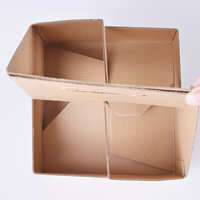 Porte-gobelets en papier kraft jetable à paroi simple, personnalisé et économique, avec poignée, pour boissons chaudes, thé et café