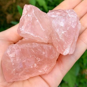 Escultura de Cristales Curativos de Cuarzo Rosa Natural, Piedra de Energía del Amor, Decoración para el Hogar, Regalo, Cuarzo Rosa Natural en Bruto - Product Image 4