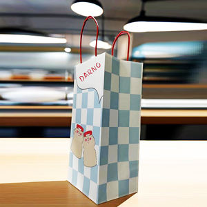 ถุงกระดาษคราฟท์ด้านล่างแบนบรรจุเมล็ดกาแฟหยดขวดน้ำผ<span class=keywords><strong>ล</strong></span>ไม้สำหรับ<span class=keywords><strong>ร้าน</strong></span>กาแฟ - Product Image 3