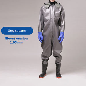 Pataugeoire en PVC <span class=keywords><strong>pour</strong></span> adulte, usine, respirant, imperméable, vêtements de pêche, lavage de voiture, nettoyage - Product Image 4