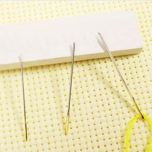 卸売10000ピース/箱22/24/26大きな目の刺Embroideryミシン針鈍いクロスステッチ針 - Product Image 2