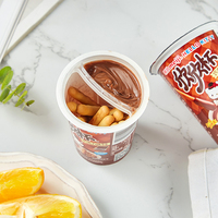 Biscuits Halal en Gros : Tasses au Chocolat avec Biscuits Finger 50g – Snack Exotique Sucré pour Enfants en Vrac