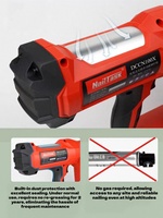 NAILTASK DCFN110-3490 Cloueur sans fil 20V 4.0Ah à batterie, moteur sans balais, acier inoxydable, usage industriel et bricolage, 50-90mm