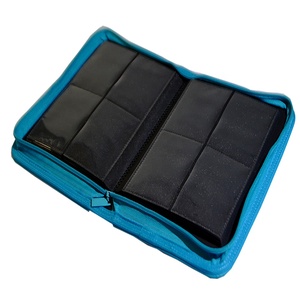 Carpeta de Cartas <span class=keywords><strong>Rhett</strong></span> Modelo 040 de Alta Calidad, Portátil, con 9 Bolsillos, para Juegos de Mesa, de Cuero PU, para Colección de Tarjetas - Product Image 4