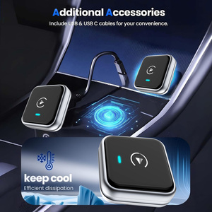 Adaptateurs sans fil CarPlay révolutionnaires CP027-3 Premium pour Honda Pilot TrailSport : système d'exploitation en temps réel, puissance efficace et <span class=keywords><strong>streaming</strong></span> stable - Product Image 3