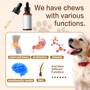 Köpekler için Mantar ve Adaptogen Takviyesi OEM/ODM Bağışıklık Sağlığı, Yaşlı Köpek ve Günlük Sağlık Desteği Türkiye Kuyruk Mantarı Köpekler için - Product Image 2