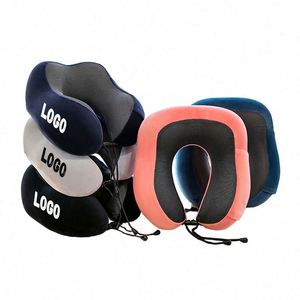 100% Pure <b>Memory</b> Foam U Shape Support Camping Cervical Neck Travel Kit Airplane Pillow - Product Image 4