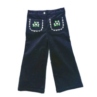 Nouvelle collection printemps-été, pull 100% coton écologique, nœud pour filles, pantalon à manches longues, ensemble 3 pièces, costume d'automne