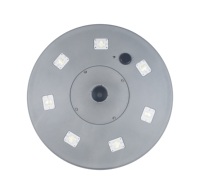 Lampes solaires de jardin avec capteurs radar et charge MPPT, éclairage LED pour parcs et jardins