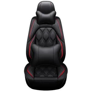 Waterdichte Pu Lederen Kussen Universele Anti-Slip Voertuigen Seat Protector Fit Voor Mitsubishi Asx