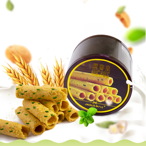 Galletas Crujientes de Oblea con Sabor a Cebolla, Sabor <span class=keywords><strong>Original</strong></span>, Rollo de Huevo 208g, Galletas Chinas Tradicionales - Product Image 2