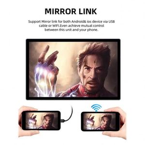 Xoay Android đài phát thanh xe đa phương tiện Máy nghe nhạc GPS navigation 13.3 inch âm thanh xe hơi Stereo AHD máy ảnh - Product Image 6