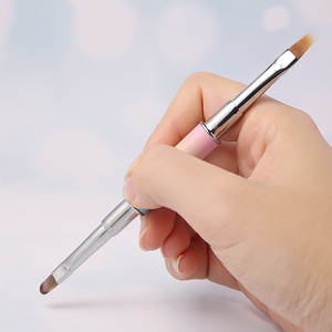 Stylo à double tête en métal pour nail art avec embouts ronds/plats/pointus pour la création de motifs <span class=keywords><strong>sur</strong></span> ongles en gel UV - Product Image 5