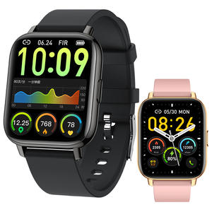 Jam Tangan Pintar Original P86 Pink 2024, Pemantau Kesehatan, Kompatibel Android IOS, Multifungsi, Layar TFT, Pelacak Tidur, Tali Karet - Product Image 2