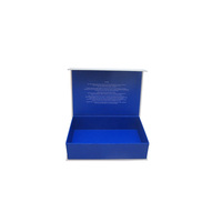 Boîte d'emballage en carton rigide magnétique personnalisée avec logo, taille sur mesure, recyclable en usine, boîte cadeau magnétique de luxe avec couvercle magnétique