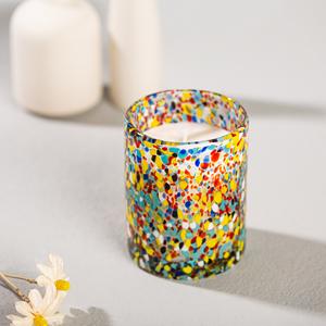 Machine-Made 100g Scented <b>Candles</b> Classical Fragrance Indoor Home Decoration Aromatherapy Holiday Paraffin Wax Glass Jar Burning - Product Image 1