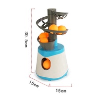 Máquina Automática de Plástico Lanza Pelotas de Tenis de Mesa para Principiantes Infantiles, Robot Entrenador